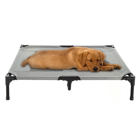 PET ADOBE Elevated Portable Pet Bed Cot-Style 36”x29.75”x7” for Dogs and Small Pets | Indoor/Outdoor 634553AAY